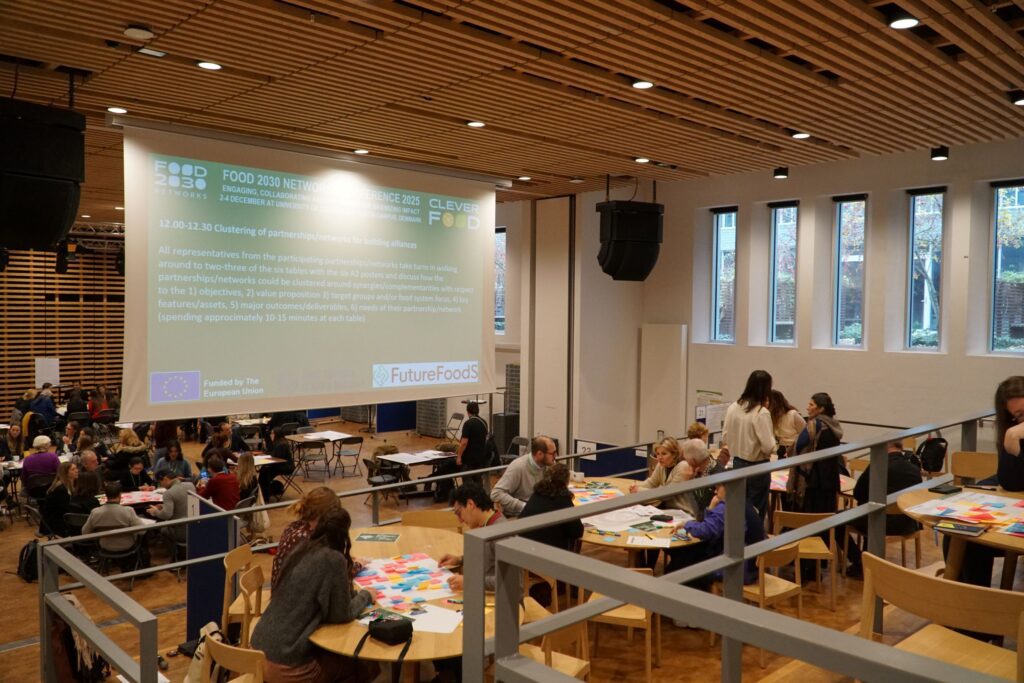 Participants during the first day of the FOOD2030 Networks Conference.