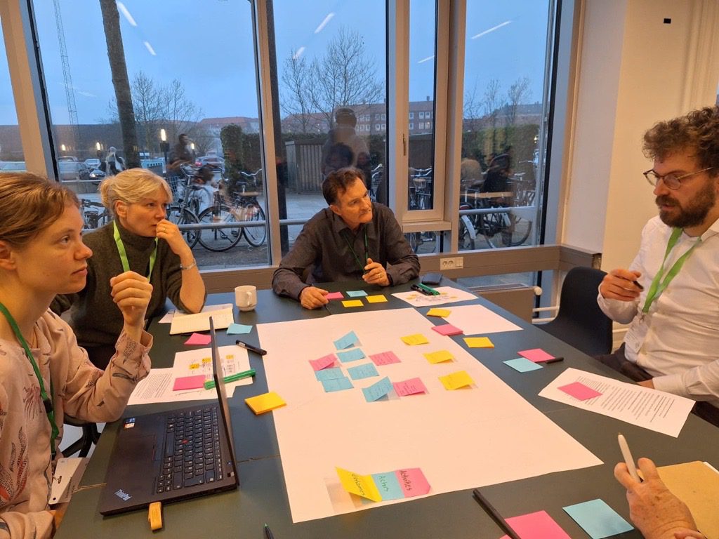 Participants at a workshop.